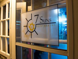 7 suns printmaking