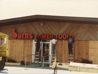 burns power tools